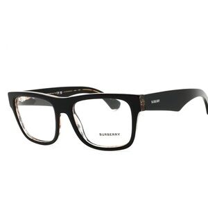 Burberry OBE2411 Eyeglasses Black on Vintage Check – New w/ Box (55-18-145)